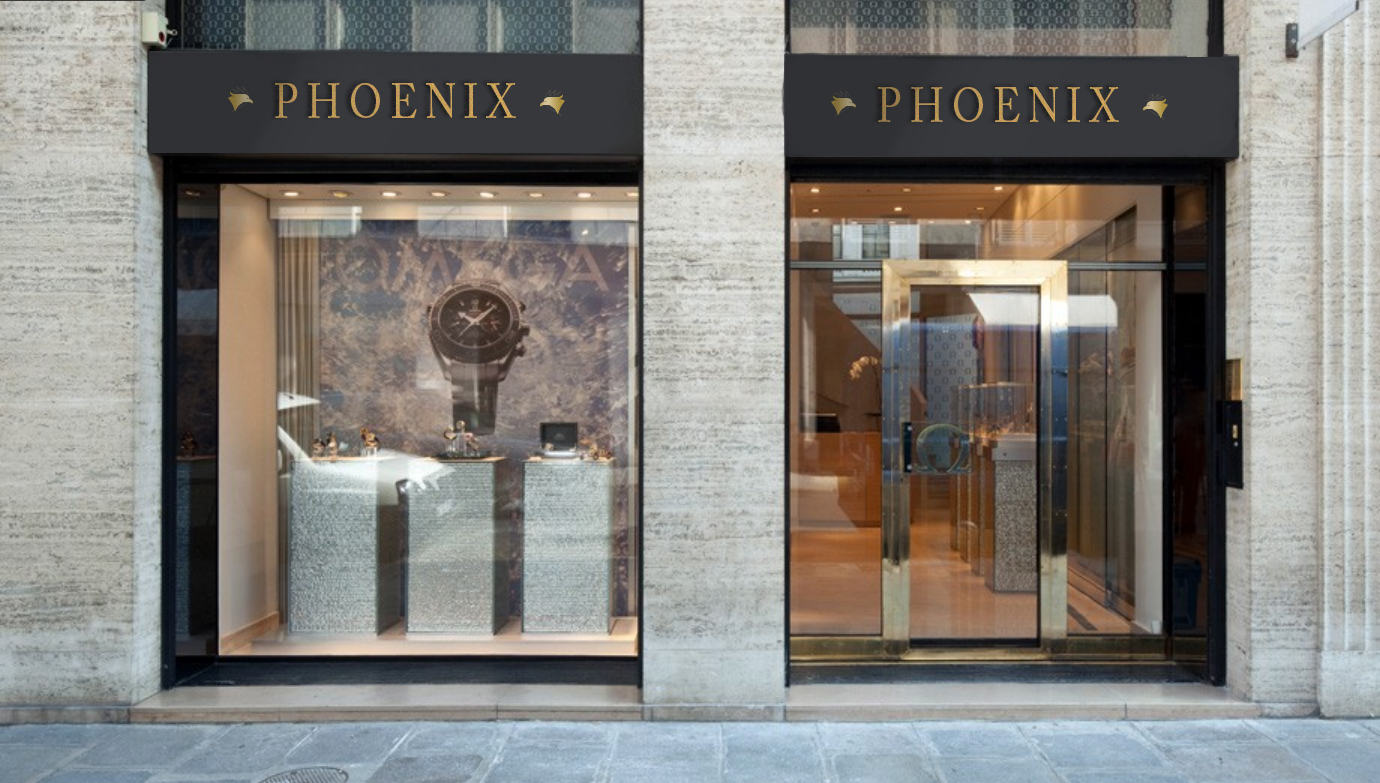 Façade de la boutique